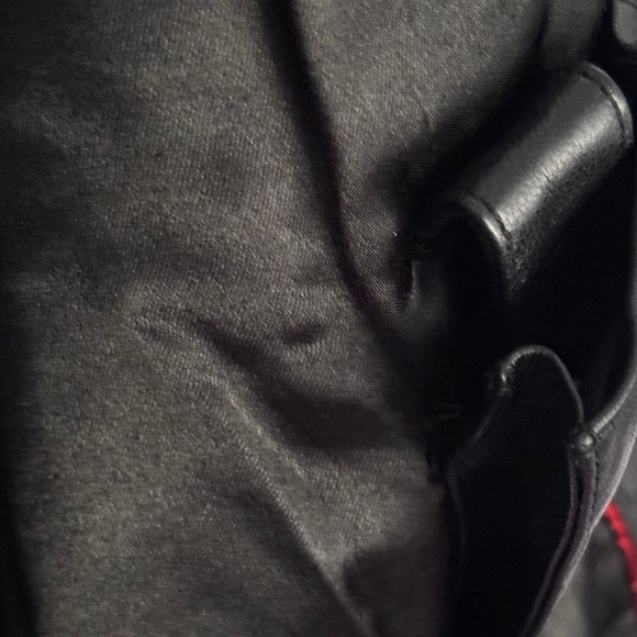 Vintage Men's Leather Jacket; Black; XXL size - Picture 12 of 14